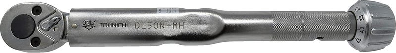 Tohnichi Adjustable Torque Wrench QL50N-MH, 10-50 Nm with Click Mechanism - Image 1